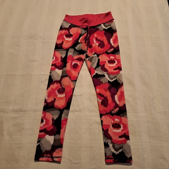 Gymboree Gymgo size Large or 10-12 leggings, floral absteact print - Picture 1 of 4